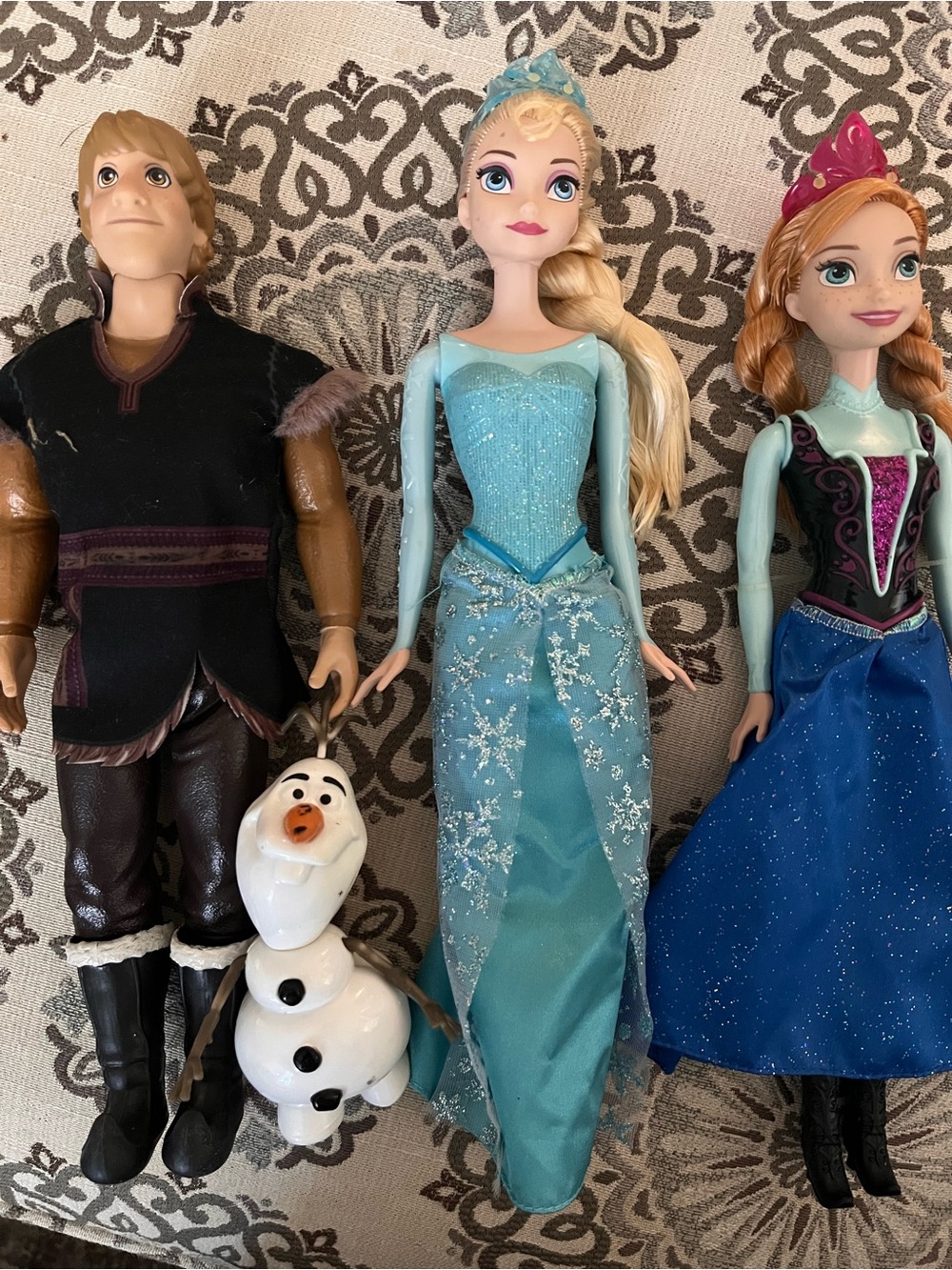Disney Frozen movie set of 4 characters